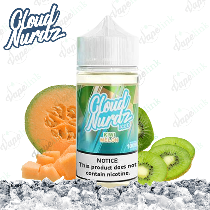 CloudNurdz-KiwiMelonICED100mlvapelink.com_.au_.png Cloud Nurdz | ICED | Kiwi Melon ICED 100ml - Image 1