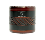 EC420 Weaving Wood Style 63mm 4 Piece Grinder  – Black