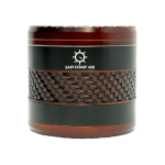 EC420 Weaving Wood Style 63mm 4 Piece Grinder  – Black