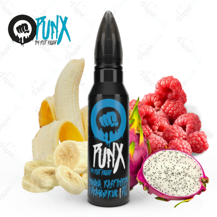 RiotSquadPUNX-BananaRaspberryDragonFruit60mlvapelink.com_.au_.png Riot Squad | PUNX | Banana Raspberry Dragon Fruit 60ml - Image 1