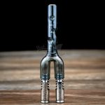 3D Double Barrel Glass VapCap Stem - Image 4