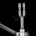 3in1 Double Barrel Glass VapCap Stem - Image 2
