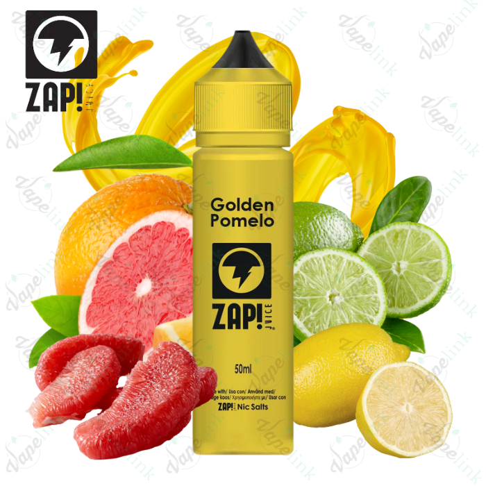 Zap_-GoldenPomelovapelink.com_.au_.png Zap! – Golden Pomelo 50ml Shortfill - Image 1