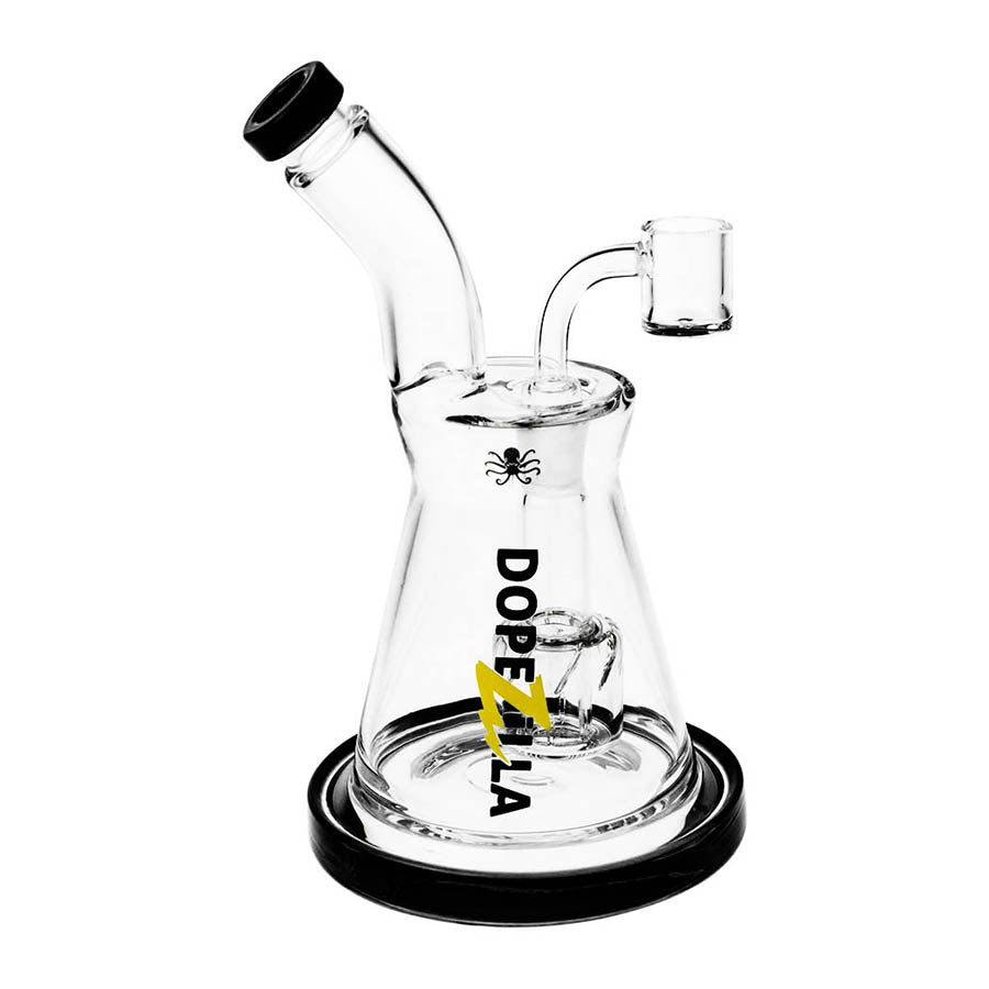 dopezilla-kraken-dab-rig-black.jpg 8″ Dopezilla Kraken Dab Rig – Black - Image 1