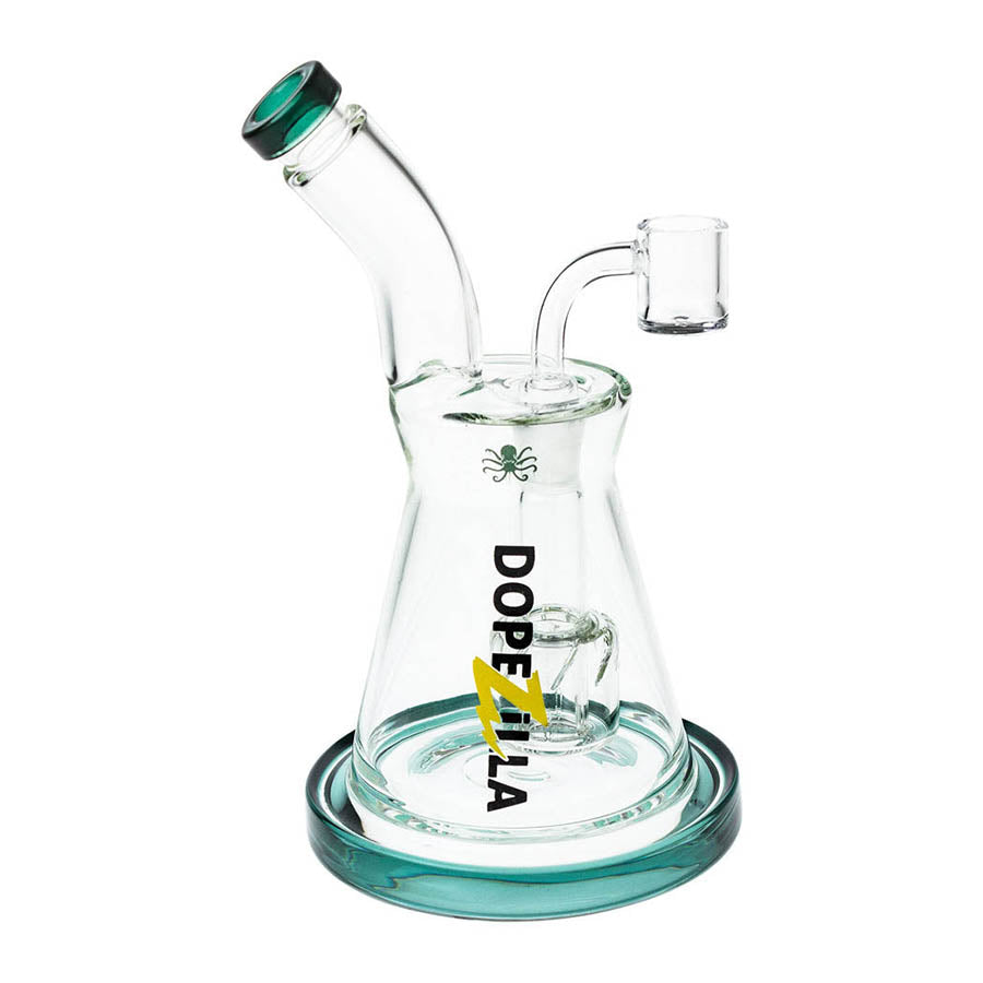 dopezilla-kraken-dab-rig-teal.jpg 8″ Dopezilla Kraken Dab Rig – Teal - Image 1