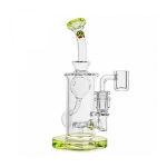Irie 6.75″ Klein Incycler with UFO Perc Rig - Image 4